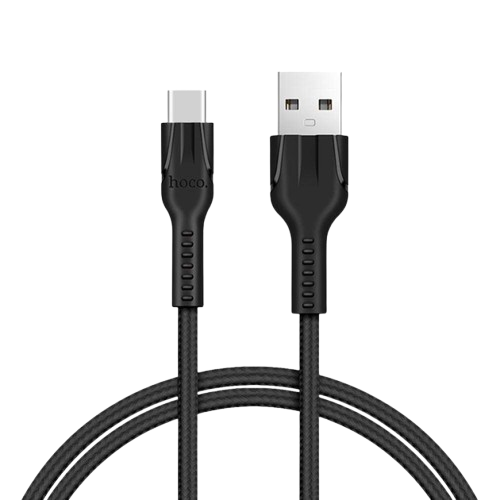 Кабель Micro USB Hoco U31 1m Benay Black